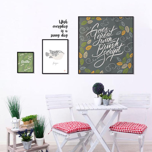 3D personality creative warm wall stickers room sofa background decorative photo frame painting
