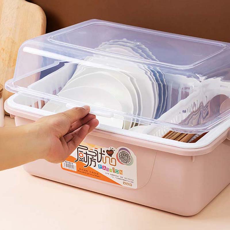 Place The Tableware Storage Box Home Kitchen Storage Box