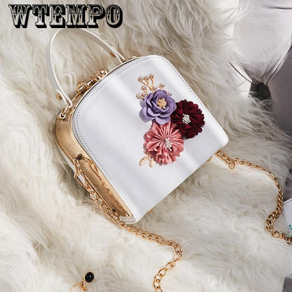 Small Square Bag Casual Bag Mobile Handbag Chain Bag Trend Shoulder Bag Messenger Bag Fashion