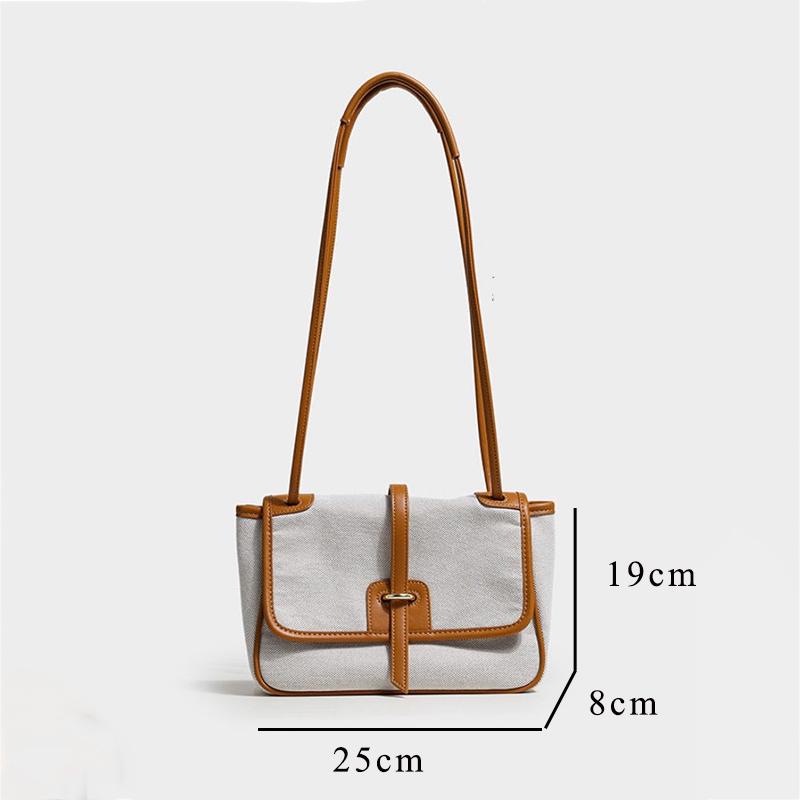 Women Canvas Crossbody Bags Travel Casual Large Daily Shoulder Handbag Simple Large Capacity