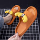 Fawn Sandals Slippers Female Summer Cute Cartoon Household Bathroom Home Slippers Thick bottom  comfortable
