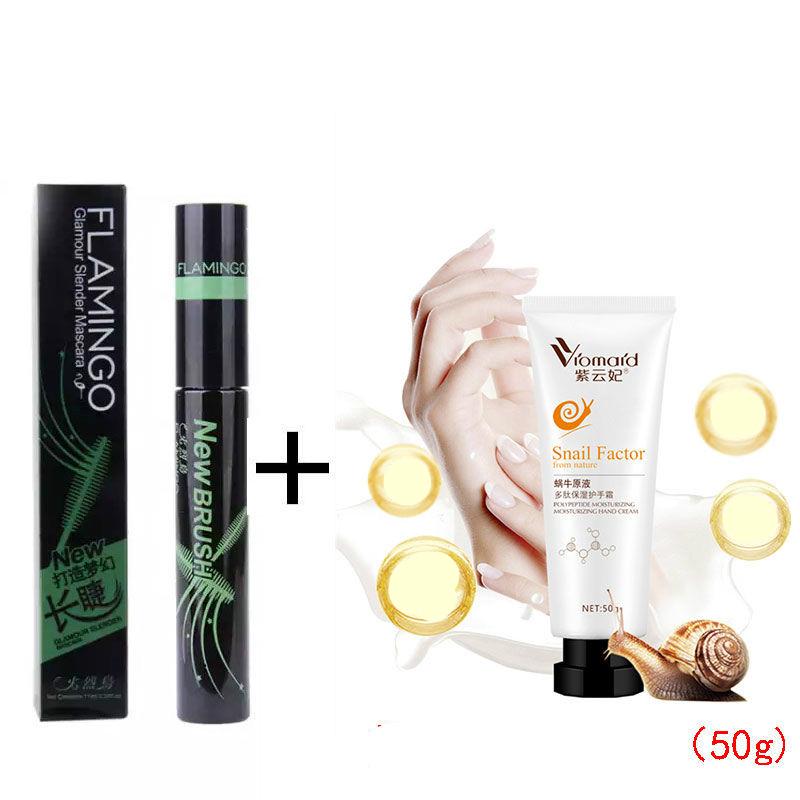 Mascara Hand Cream magic slender mascara grows long thick curls long lasting waterproof non-blooming