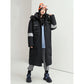 Over-the-knee Long Down Jacket Winter Men's and Women's Mid-length Tooling Thickened Korean Version Couple Decoration Body Coat Slim Coat