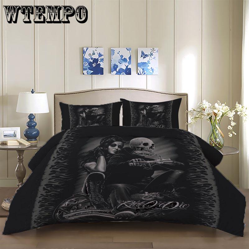 3D Shantou Fashion Bedding Set 3pcs Duvet Cover PillowCase King/queen Size Duvet Cover