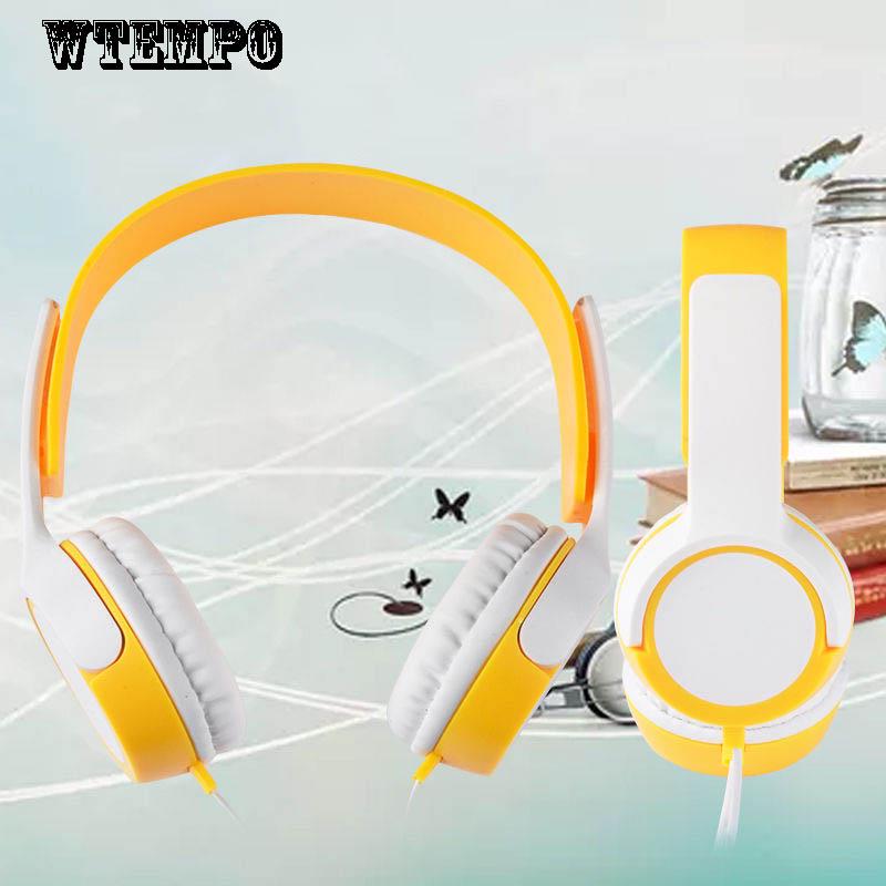 WTEMPO Heavy Bass Karaoke Music with Microphone Mobile Phone Laptop Universal Headset Headset Cable