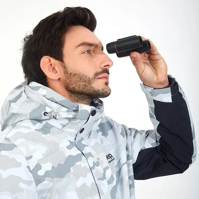 HD High Magnification Binoculars 10km Auto Zoom Binoculars Night Vision Concert  Hunting Binoculars