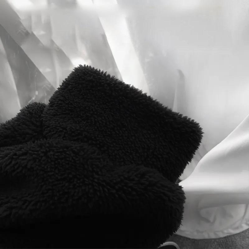 Sweatshirt Men's Autumn and Winter Round Neck Jacket Men's Loose Plus Velvet Padded Top