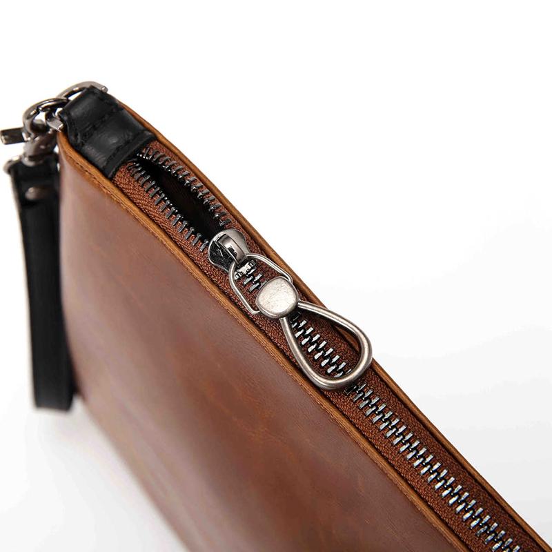 Fashion clutch bag men women rivet leather large capacity anti-theft shoulder bag Crossbody bags