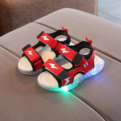 1-5 Years Old Children's Shoes Light-up Shoes Boys Baby Sandals Summer Girls Light-up Shoes