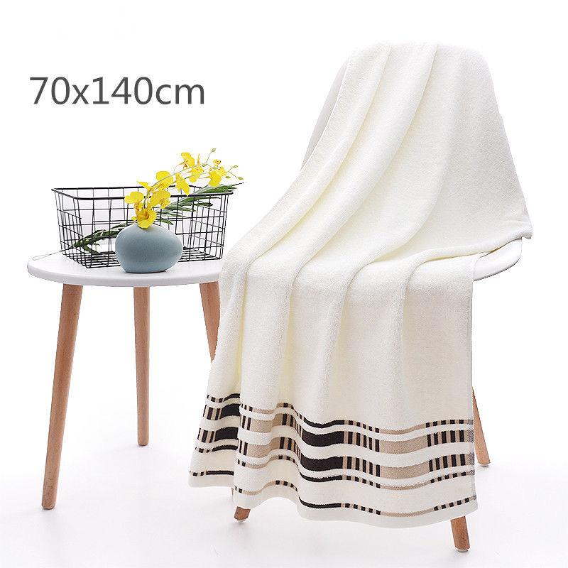 140X70cm Bath Towel Pure Cotton Household High-end Thickening Large Non-shedding Towel Absorbent and Strong Fabric Soft and Easy To Carry