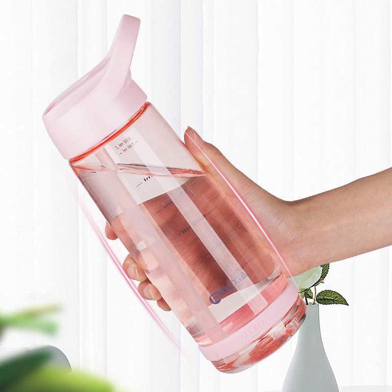 Wtempo 850ml Kids Water Drinking Bottle With Straw Plastic Eco Bpa Free Portable Baby Bottle Travel
