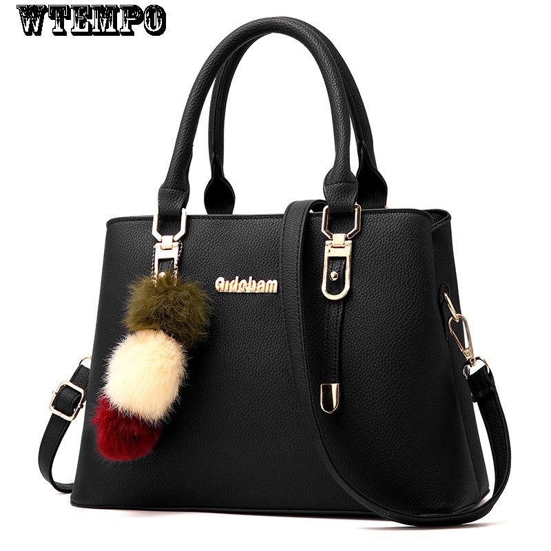 Leather Handbags Women Bag High Quality Casual Shoulder Bag Elegant and Temperament