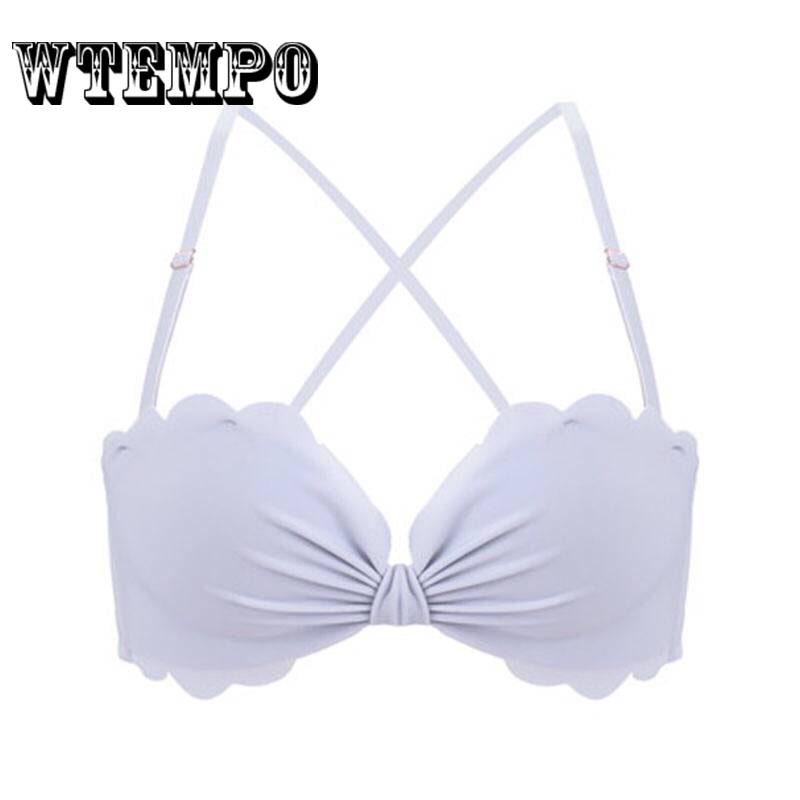 Sexy Lace Push Up Bra Lingerie Bralette 3/4 Cup Wire Free Brassiere Fashion Soft Underwear Set