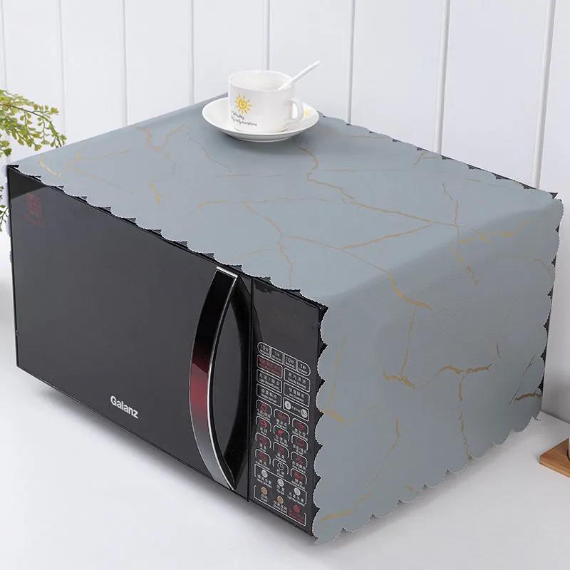 Microwave Oven Dust-proof Household Appliances Protective Cover Oil-proof and Waterproof Fabric Dust-proof