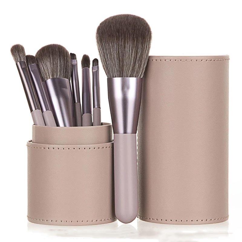7pcs Professional Makeup Brush Set Soft Fur Beauty Highlighter Powder Foundation Concealer Multifunctional Cosmetic Tool