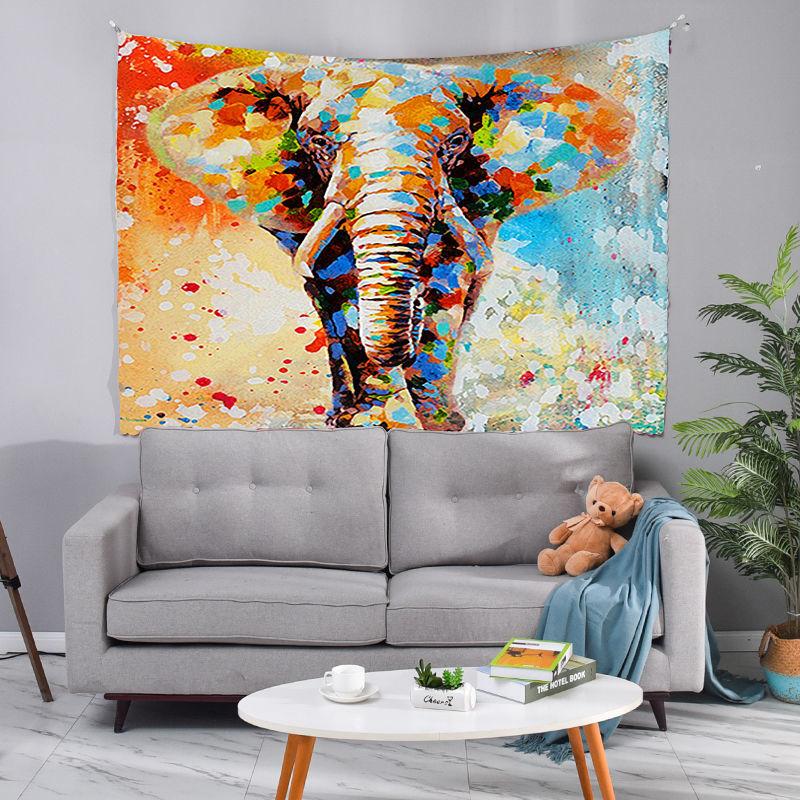 3D Decorative Tapestries Wall Hanging Tapestry DIY for Indoor Outdoor