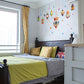 [Wall sticker] cartoon colorful chandelier childeren wall stickers for kids rooms nursery children b