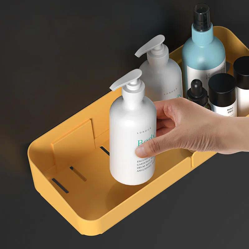 Sanitary Housing Room Wall-mounted Storage Frame Toilet Toilet Side Plastic Storage Rack