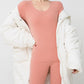 Non-marking Constant Temperature Heating Thermal Underwear Women's Suit Plus Velvet Thickening Thin Cotton Sweater