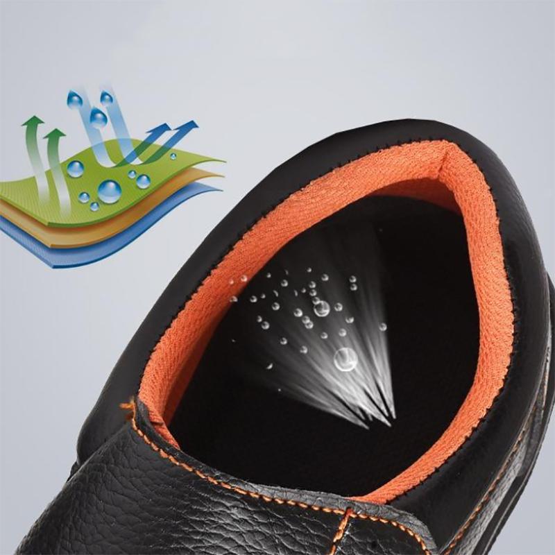 Steel Toe Cap Protective Shoes Anti-smash and Anti-stab Safety Shoes Anti-static Insulating Non-slip Work Shoes