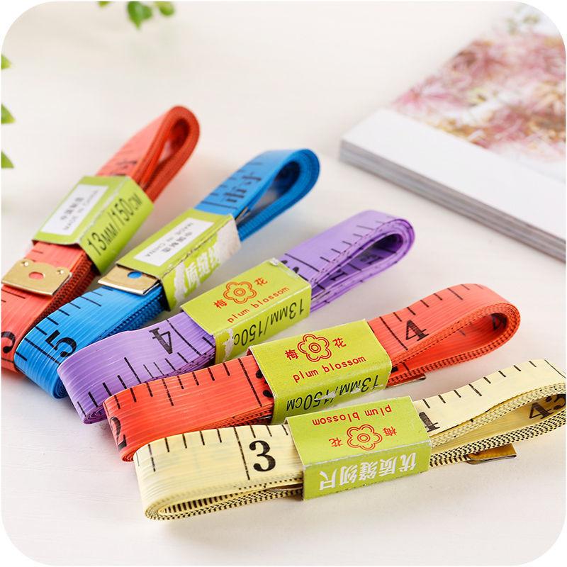1.5m Mini Soft Tape Measure Clothes Ruler Measure Three-dimensional Ruler Household Utility Tool
