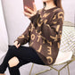 Women's Pullover Sweater Loose Bottoming Sweater Spring and Autumn Wear Outside Lazy Style All-match Knitted Top