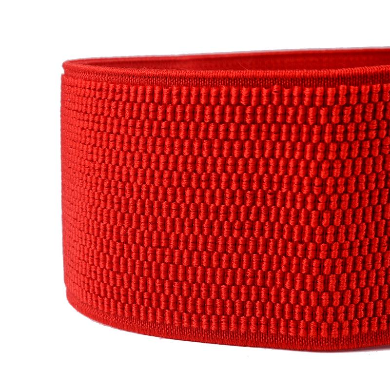 Elastic Belt Ladies Chiffon Bow High Elasticity Snap Wide Belt