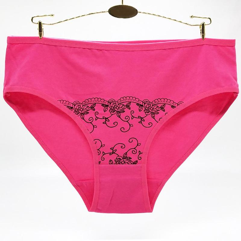 Women's Cotton Comfort Briefs Stretchy Underwear Panties Soft Trigonometric Knickers 6pcs/lot