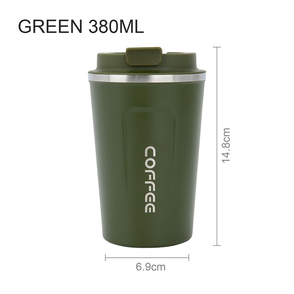 Stainless Steel Coffee Thermos Mug 380/510ml Multipurpose Portable Car Vacuum Flasks Cup Fitness Running Gym Sport Water Bottler