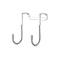 1/4PCS 304 Stainless Steel Household Hook Door Back Hook Kitchen Cabinet Door Back Hanging U-shaped Strong Hook Towel Hooks Kitchen