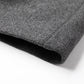 Men's Windbreaker Men's Mid-length Youth Thickened Plus Velvet Warm Woolen Windbreaker Jacket