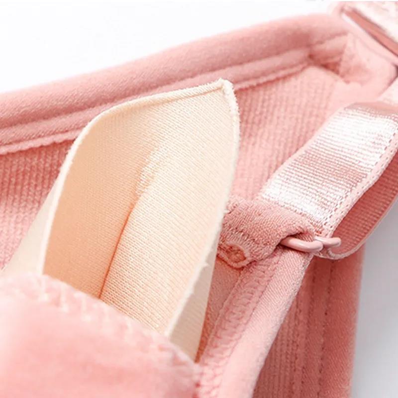 Warm Vest Underwear Women Plus Velvet Thick Sexy Suspenders with Chest Pad Tight-fitting Bottoming Shirt Tops Autumn and Winter Models