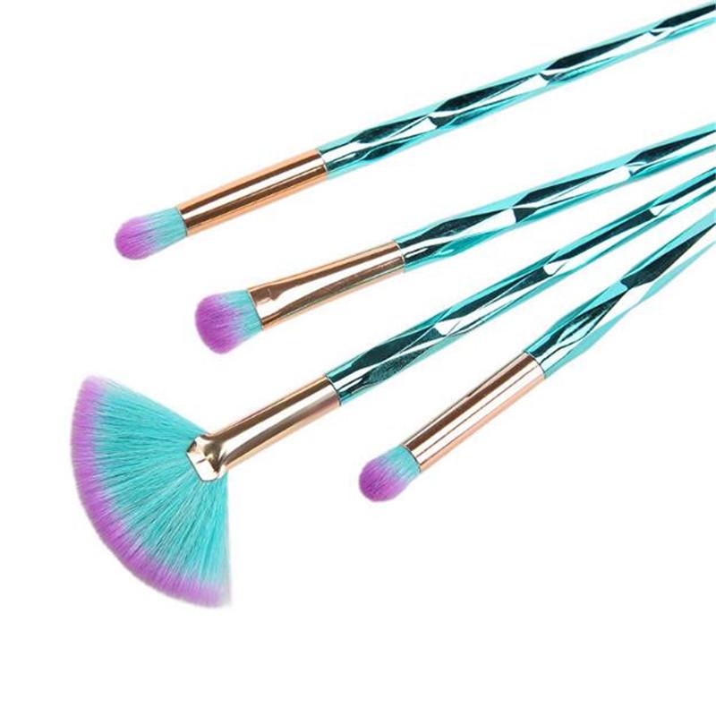 Bamboo Handle Makeup Brush Bamboo  Makeup Brushes Suit Bamboo Pole Makeup Brush Suit Women Fahsion