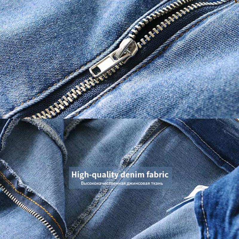 Women High Waist Jeans Woman Sexy Black Blue Elastic Skinny Pencil Pants Female Plus Size Zipper Wash Denim Trousers Girl