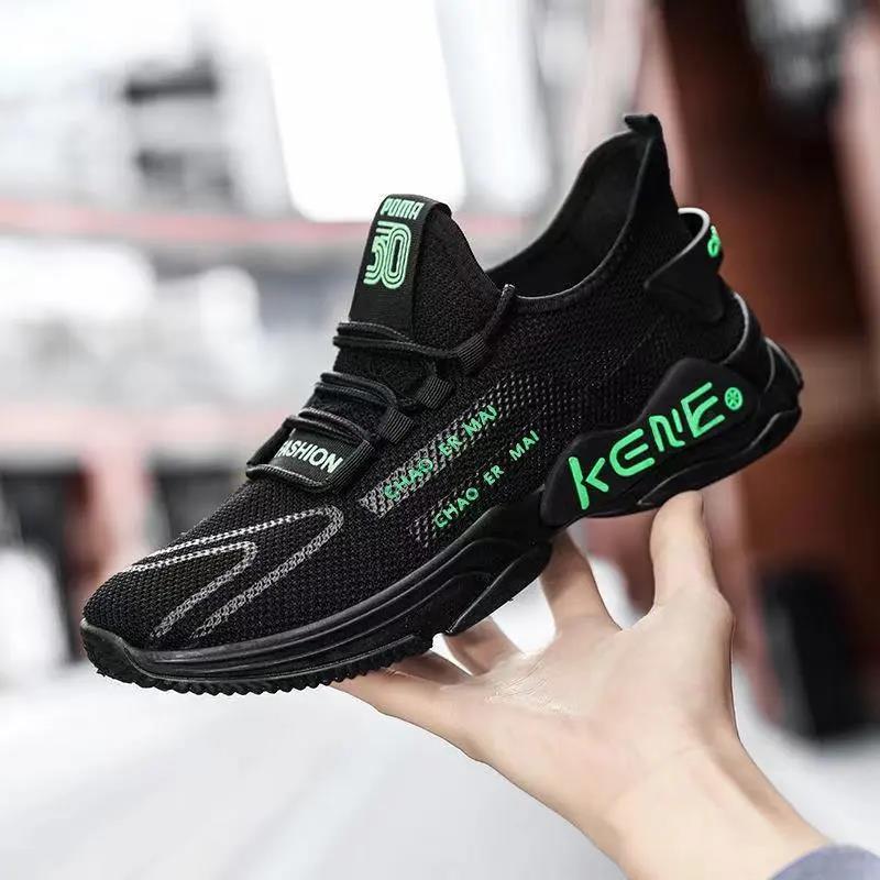 Men's Non-Slip Wear-Resistant Sneakers Men's Casual Shoes Breathable Lightweight Shoes