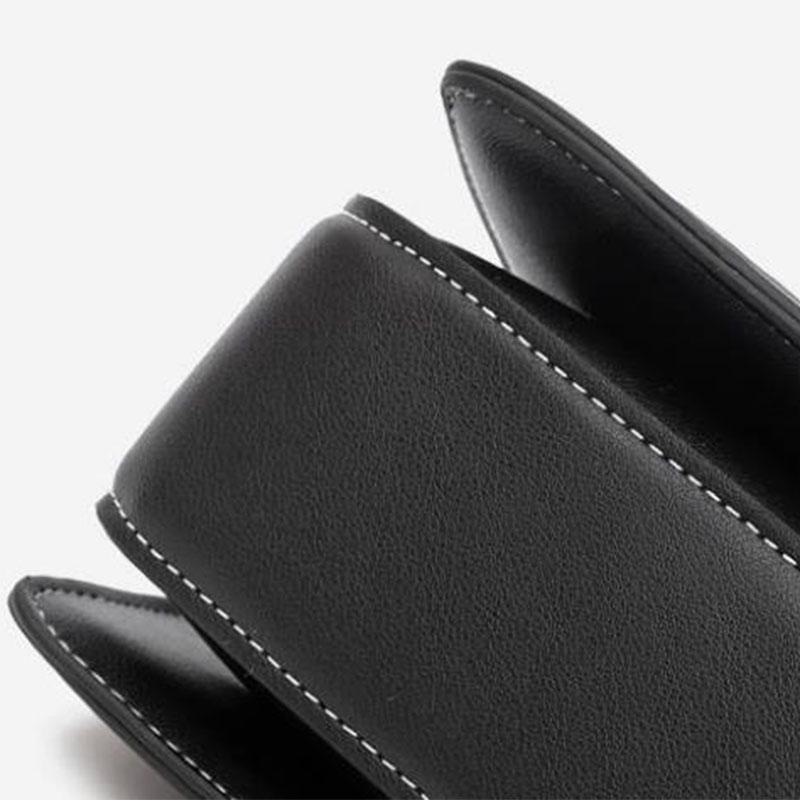 Crossbody Bag Women Solid Color Leather Anti-theft Large Capacity Wear Lock Buckle Hand Shoulder Bag