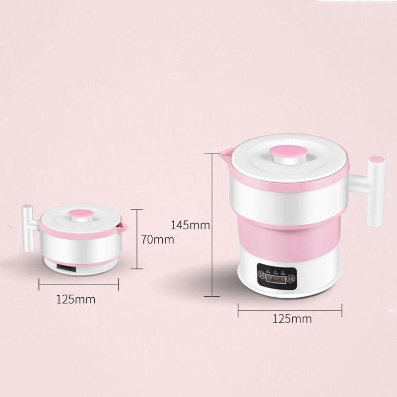 Travel Foldable Electric Kettle Portable Small Kettle Travel Electric Boiling Kettle