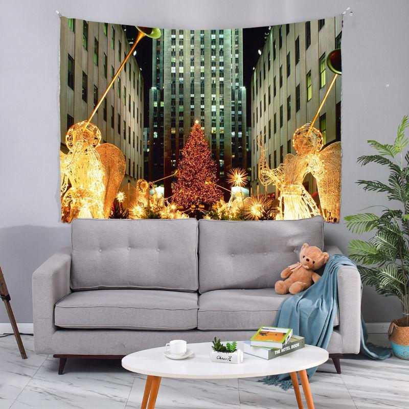Christmas Tree Tapestry Bedroom Dormitory Wall Decoration Simple Wall Tapestry