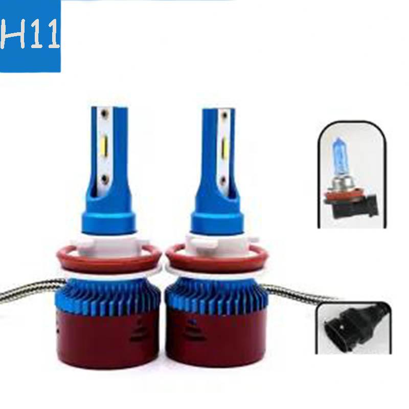 Car Led Headlight Super Bright Bulb H4 H7 H1 H8 H9 9006 9012 24V12V 180W Car Light Glare Lighting Headlight Spotlight Super White Light