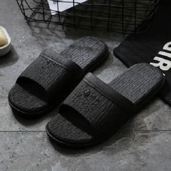 Men's and Women's Thick-soled Slippers Simple Couple Flip-flops Summer Outdoor Wear Home Indoor Super Soft Non-slip Bath Sandals and Slippers