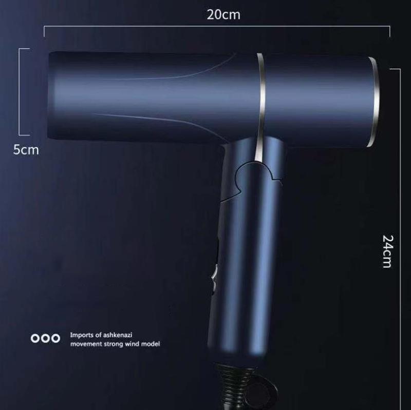 1800W High Power Hair Dryer Set Blu-ray Hair Care Hot/cold Hair Dryer Barber Equipment for Home Hair Salon