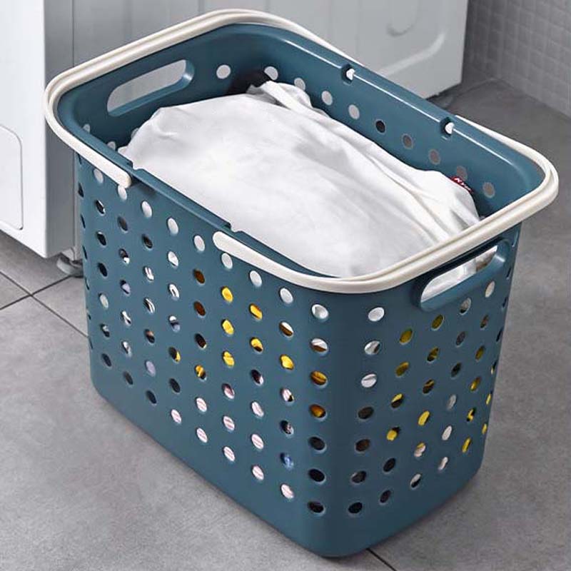 Household Food Toy Plastic Storage Basket Bathroom Dirty Clothes Storage Basket