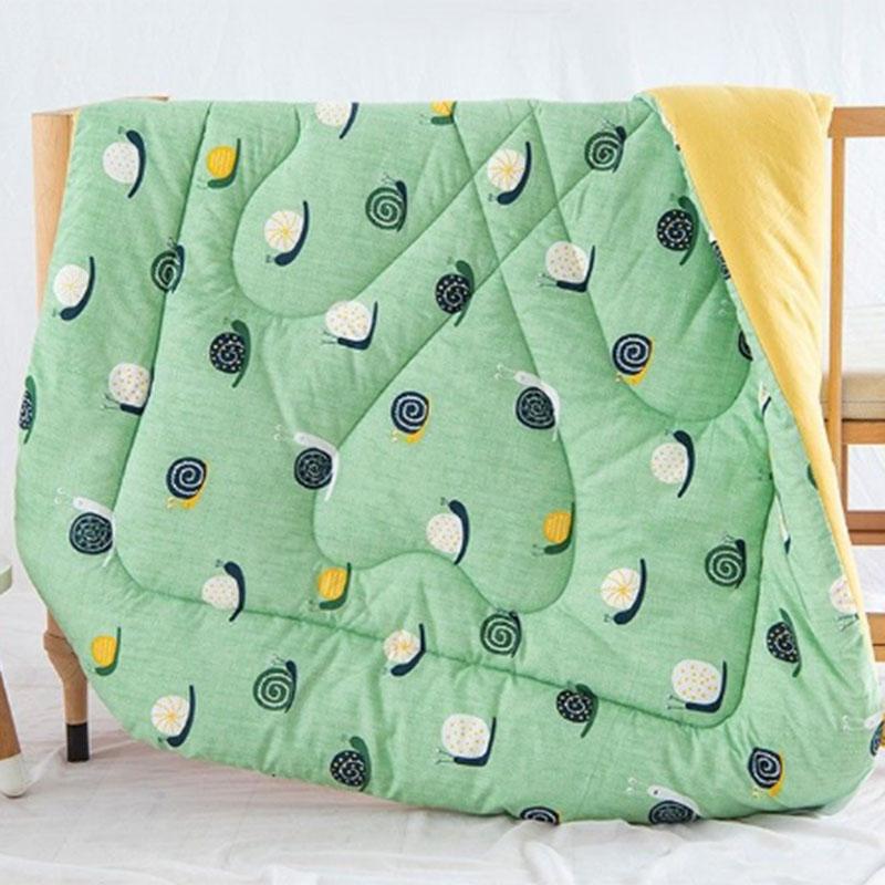 Cute Cartoon Pattern Children Are Washed Cotton Student Dormitory Spring and Autumn Are Thickened Winter Quilt Baby Nap Summer Cool Quilt Core