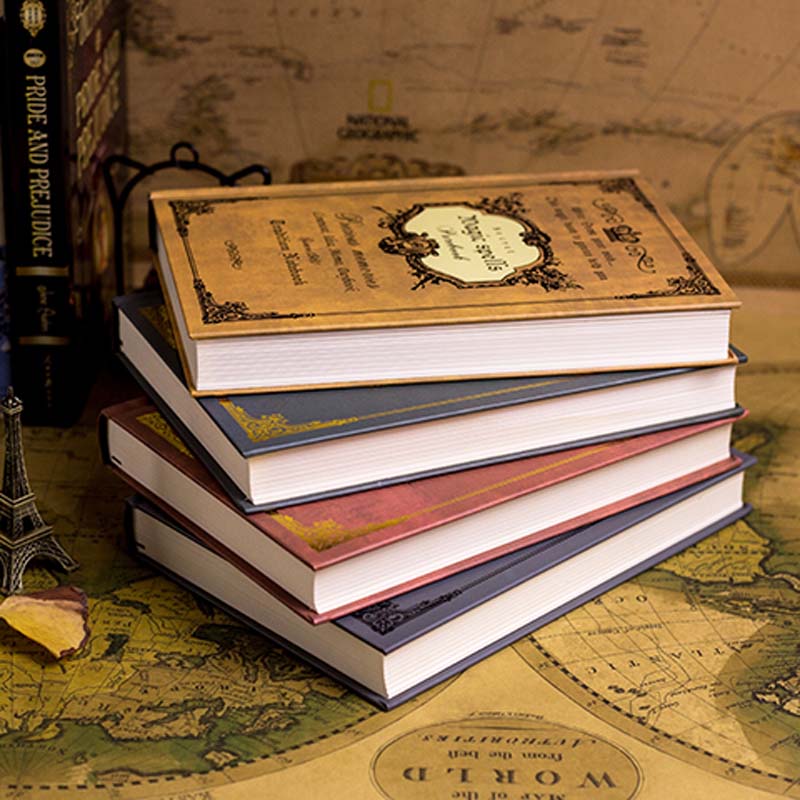 Retro European-style Notebook Thickened Diary Hand Ledger Student Stationery