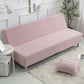 Armless Sofa Cover  Elastic Printed Armless Folding Sofa Bed Cover Folding Modern Stretch Sofa Bed Slipcover Couch Protector