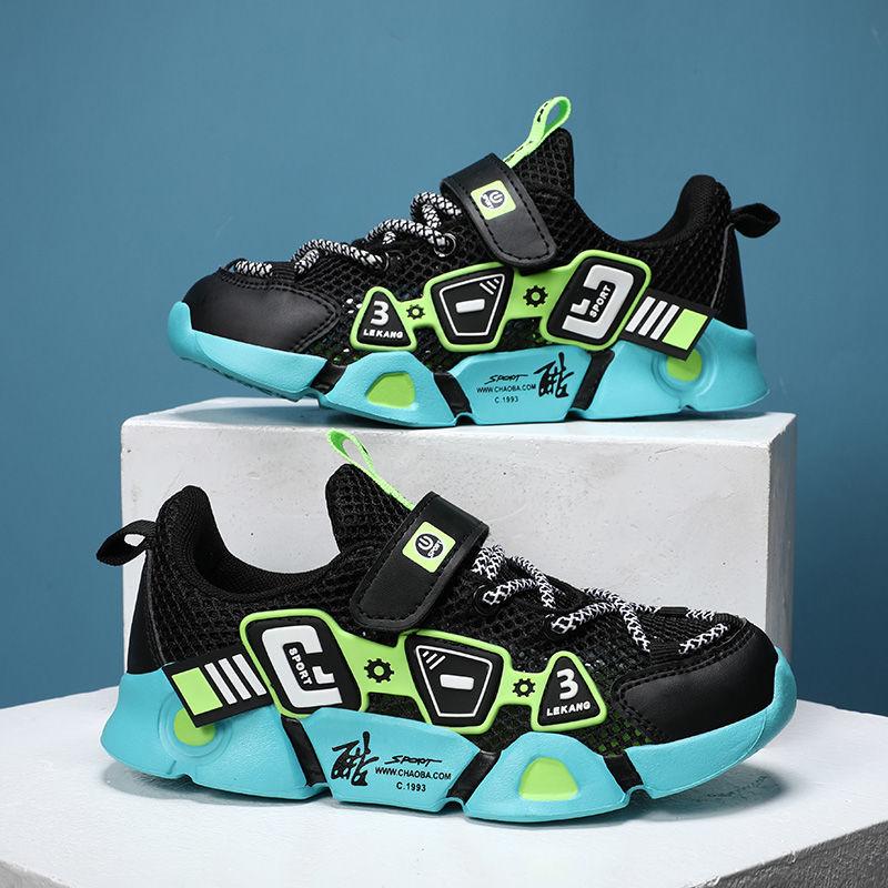 Mesh Breathable Boys' Shoes Spring and Autumn Elementary School Net Shoes Summer Deodorant Boys Children's Sports Shoes