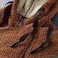 Autumn Plus Velvet Thick Men's Sweater Loose Large Size Lamb Velvet Sweatshirts Jacket Hooded Cardigan Top