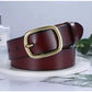 Ladies belt cowhide black belt leather belt student jeans decoration belt girl white belt