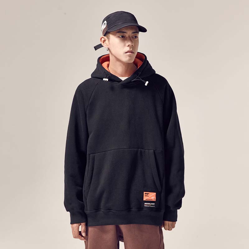 2021 New Sweater Male Autumn and Winter Loose Hooded Student Hoodie Daily Casual Coat