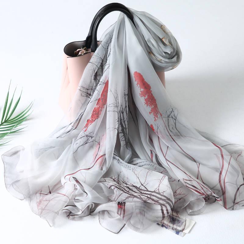 Scarf for Women/Ladies Gradient Long Soft Scarves Wraps and Shawls Beach Female Foulard